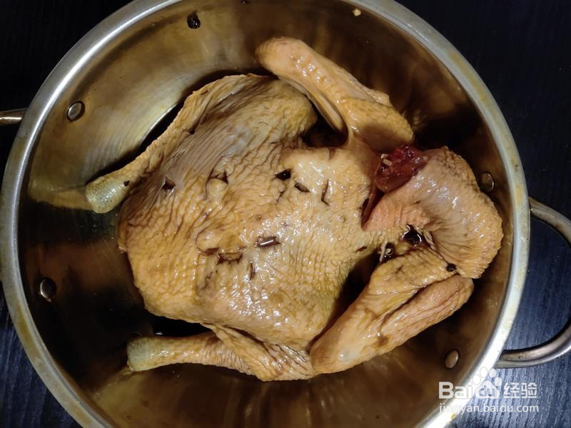 葱香酱油鸡高压锅版的做法