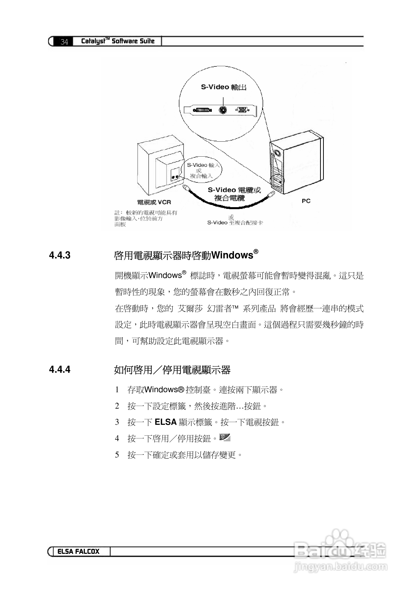 艾尔莎幻雷者 X55S 128T DTV型显卡说明书:[8]