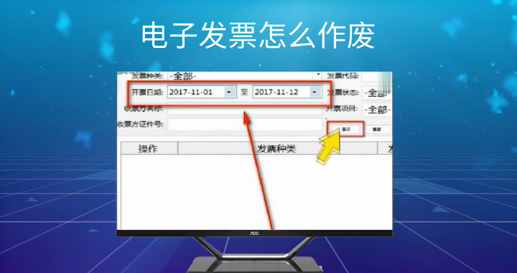电子发票怎么作废