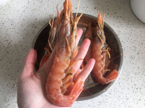 蒜香烤阿根廷红虾