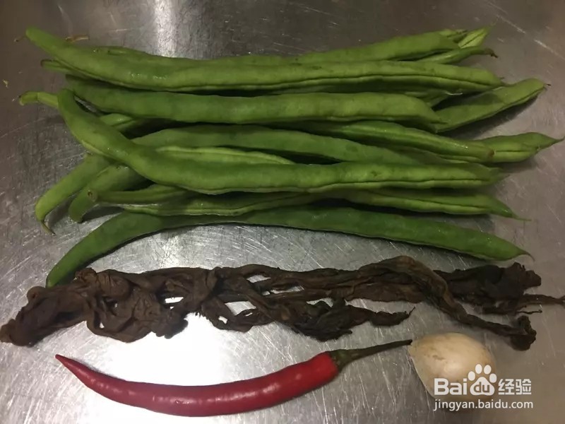 怎样做出家常菜系列之梅干菜炒四季豆