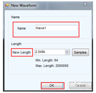Active2500任意波形发生器创建一个DDS项目