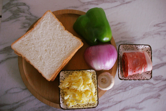 吐司披萨盏的做法