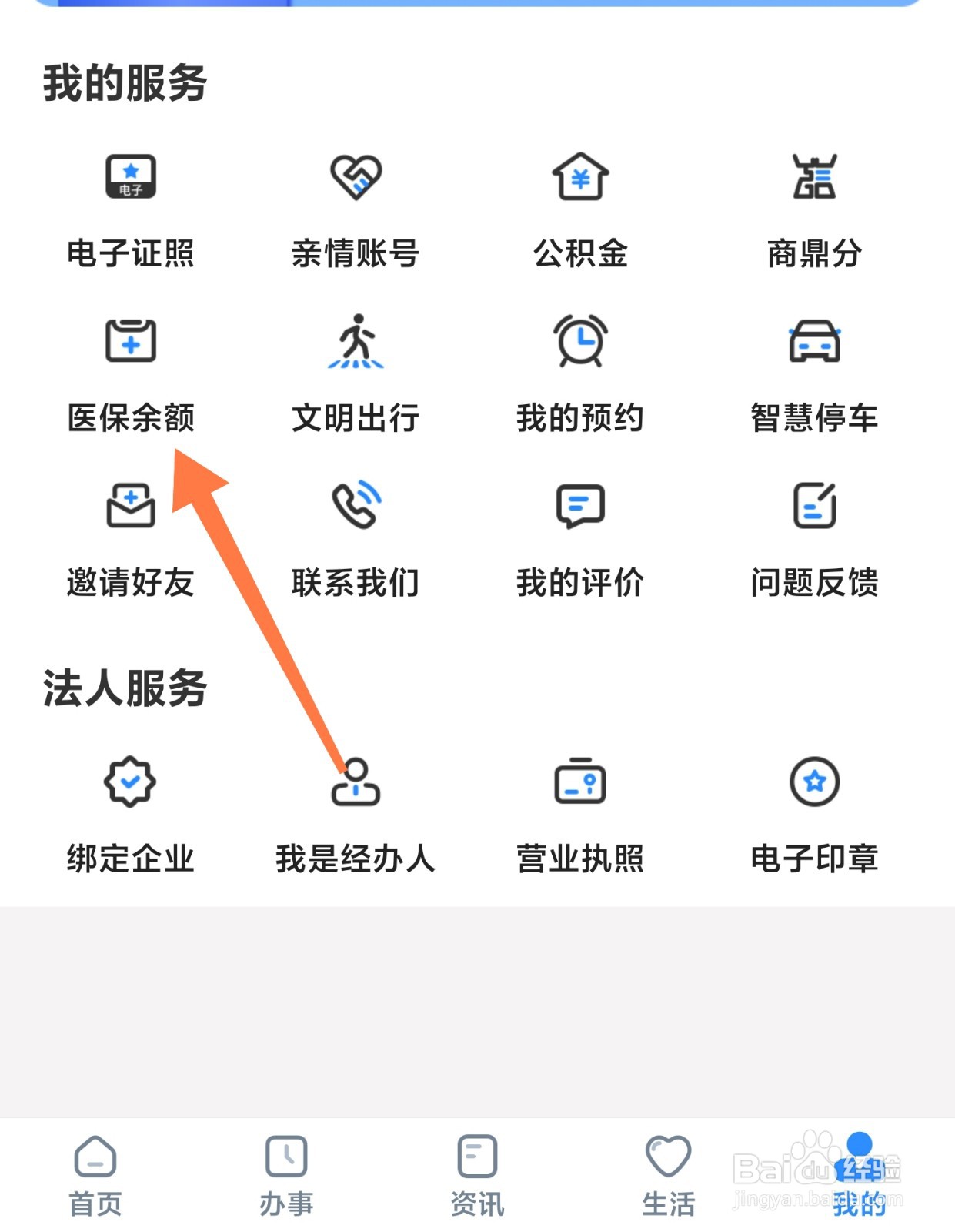 郑好办怎么查医保余额