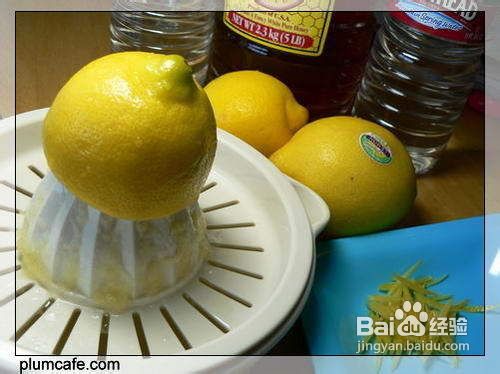 柠檬蜂蜜水的做法
