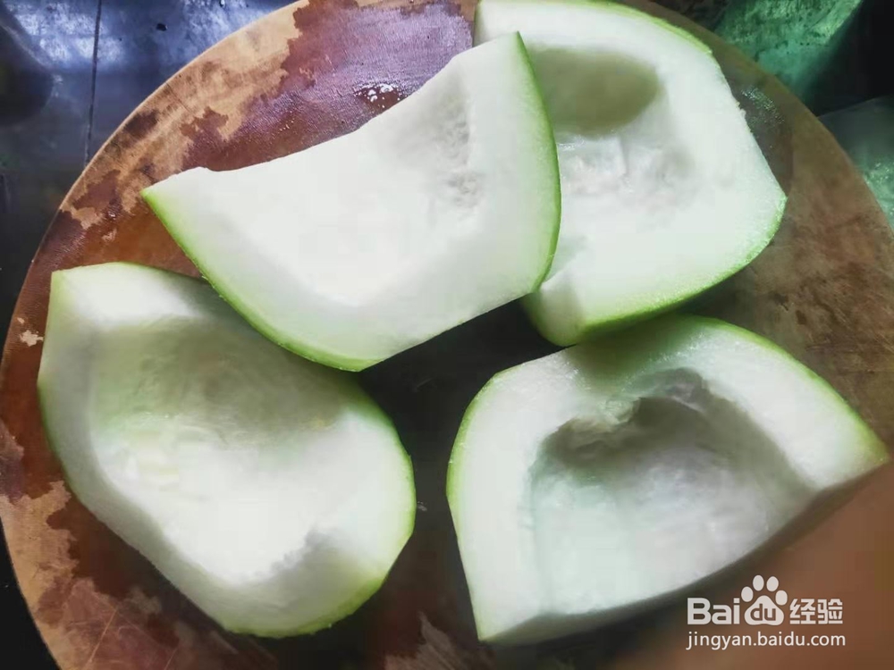 冬瓜带丝肉片汤---变小菜谱