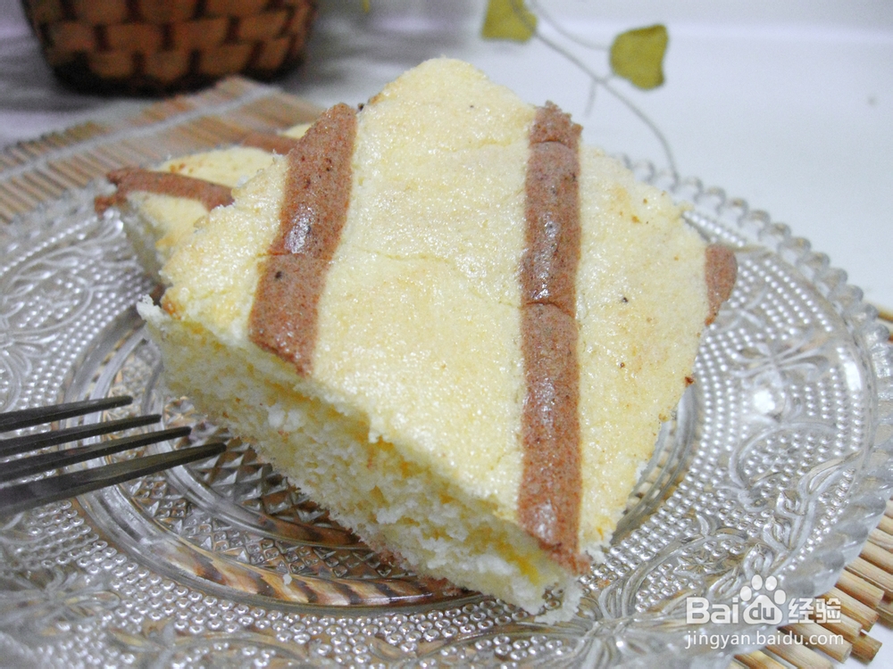有那么一点小清新——线条蛋糕