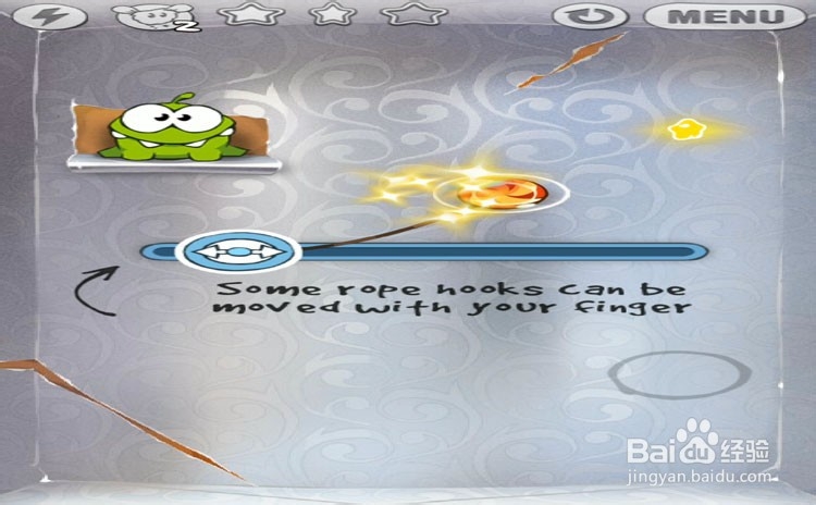 手机游戏割绳子level2-25、level3-1三星攻略