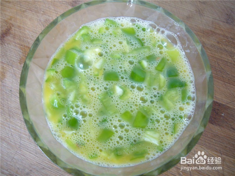 青椒鸡蛋的做法