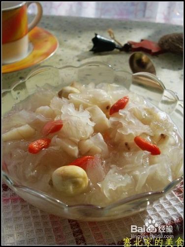 为春季上火量身打造的去火甜汤——荸荠银耳甜汤