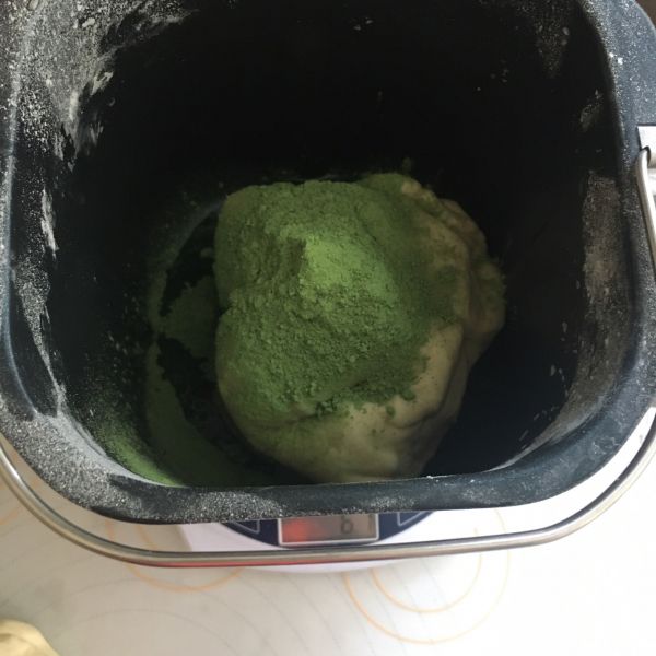 淡奶油双色面包