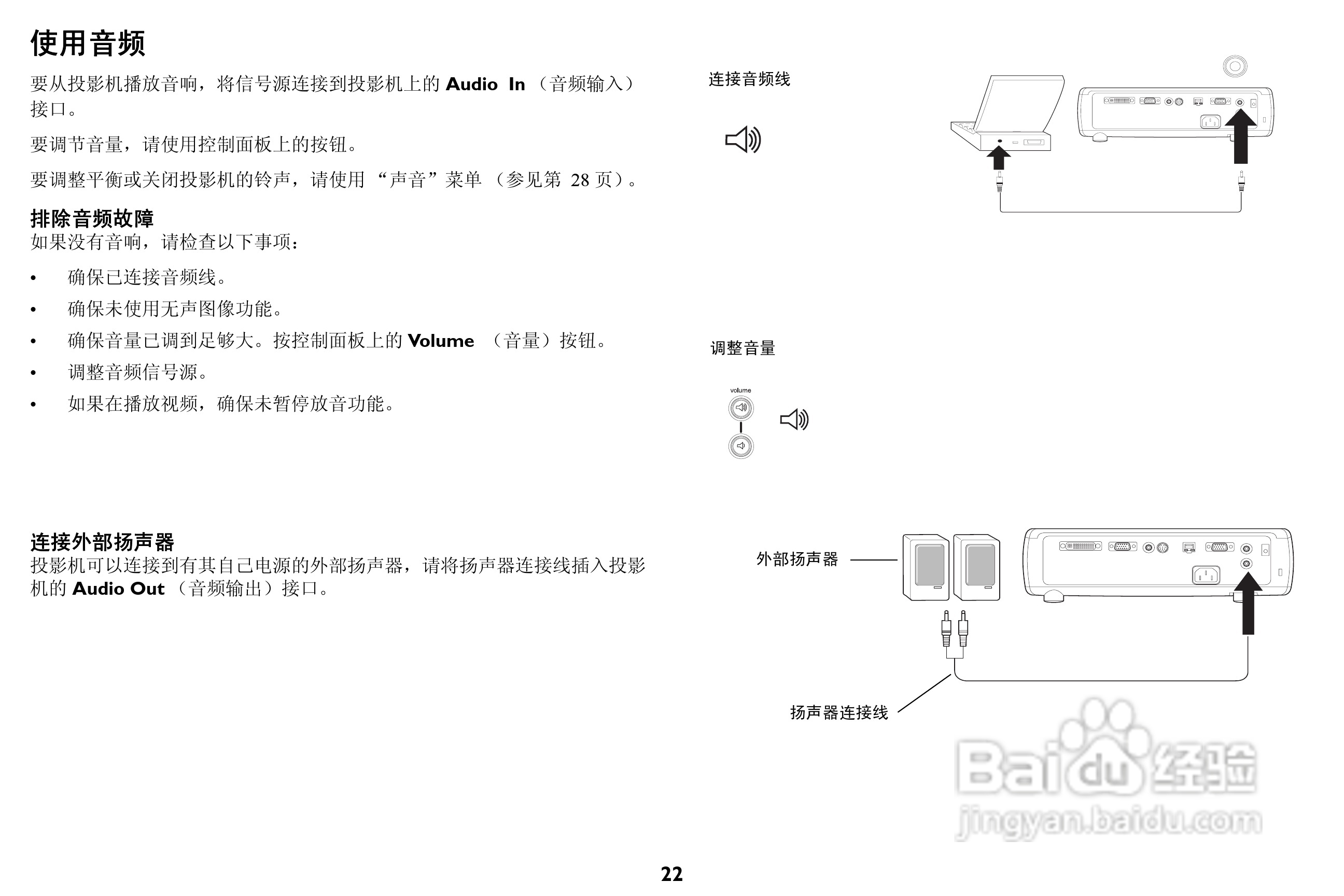 富可视 IN32投影机说明书:[3]