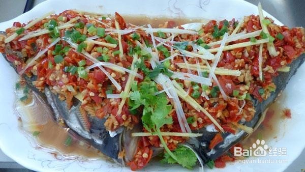 正宗湖南剁椒鱼头的做法【图解】剁椒鱼头怎么做