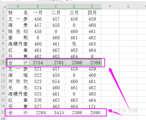 WPS2019中Excel如何快速隔行求和?
