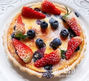 爆浆蓝莓奶油奶酪派的美味做法