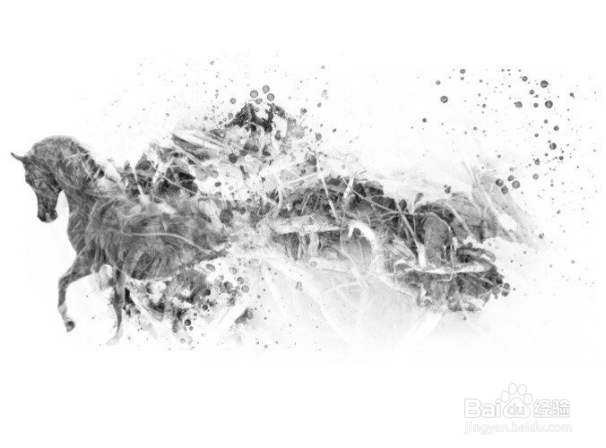 PS建筑插画教程