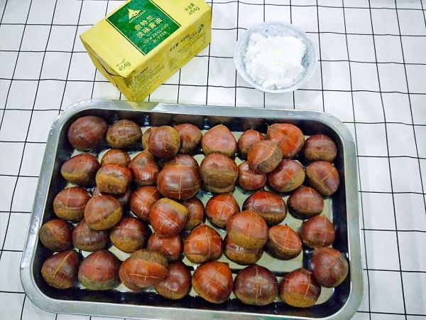 电饭煲黄油栗子