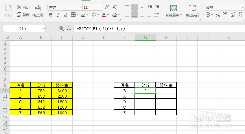 excel表里怎么运用index&match 的组合？