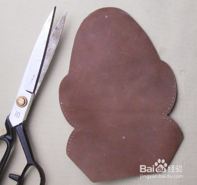 手工制作牛皮墨镜包的制作方法