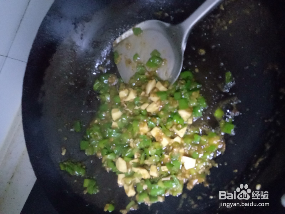 咸鸭蛋炒青椒