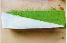 火爆朋友圈的抹茶白巧克力磅蛋糕
