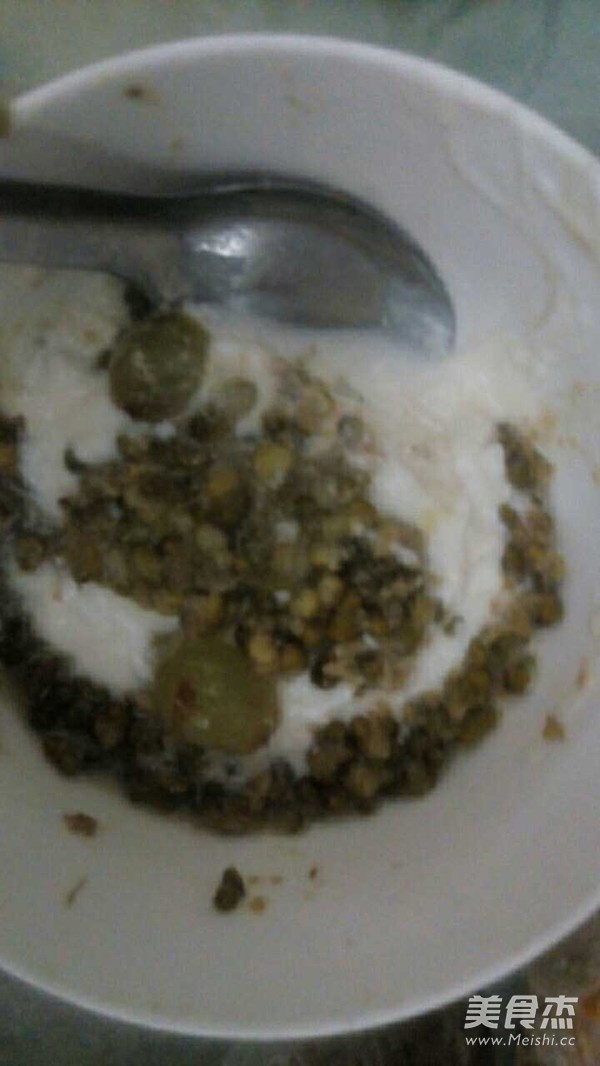 绿豆酸奶沙的做法