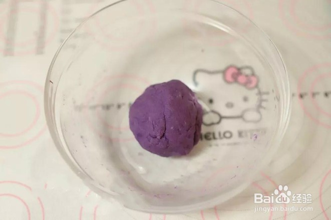 紫薯华夫饼的做法