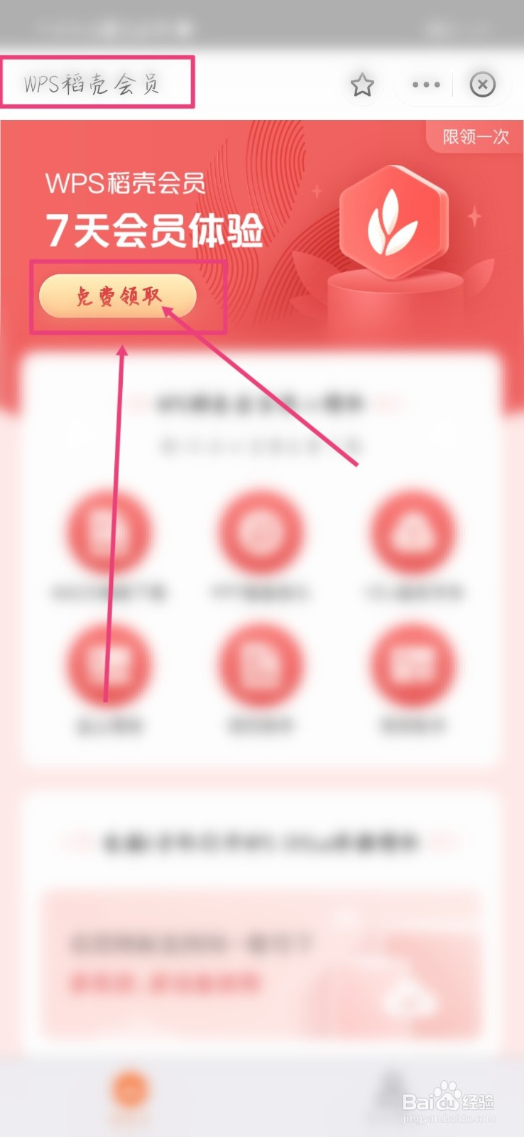 教师资格证wps会员免费领取