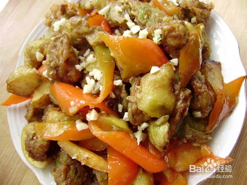 美食5588---地三鲜