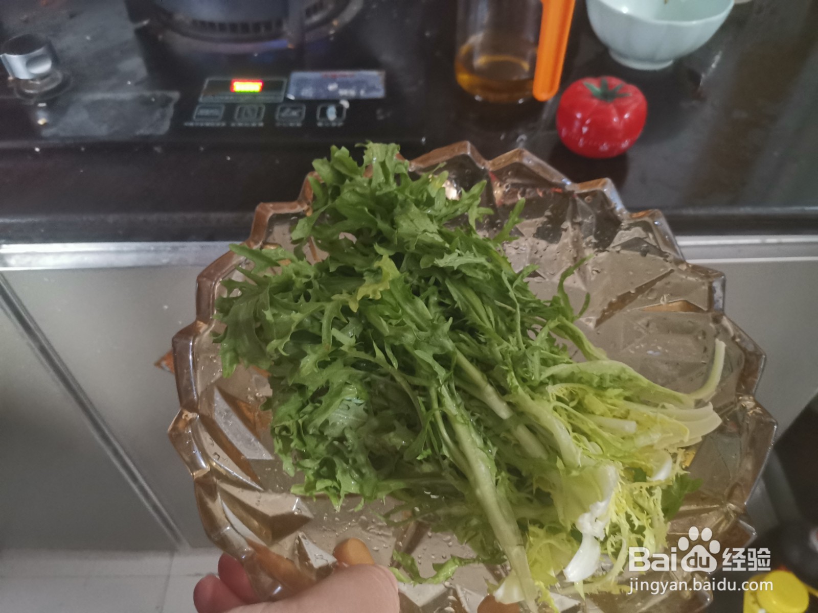 苦苣西红柿沙拉