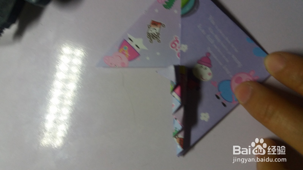 最简单的帆船折法