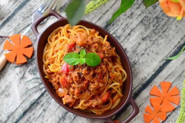 番茄牛肉意大利面