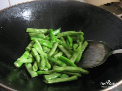 四季豆炒茄子