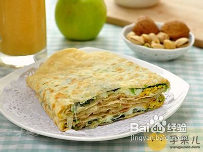 孕妇健康食谱：[5]蔬菜鸡蛋盒子