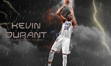 得分技巧-杜兰特金鸡独立跳投