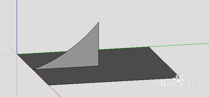 草图大师怎么绘制凉亭顶部模型