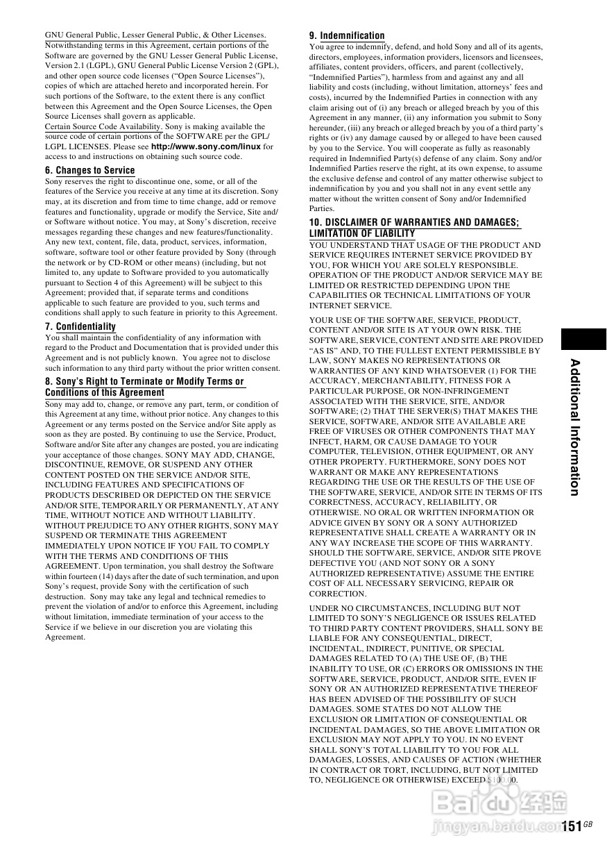 SONY BDV-IS1000蓝光DVD无线环绕家庭影院用户手册:[8]