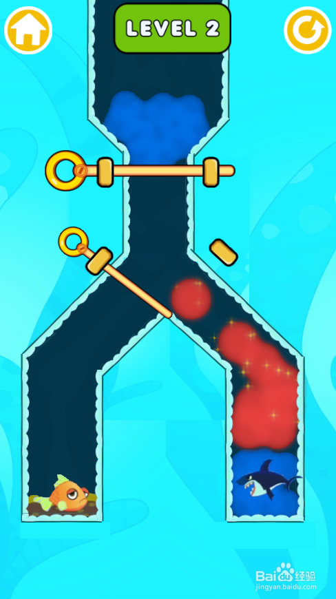 Save The Fish 2的LEVEL 2怎样通关