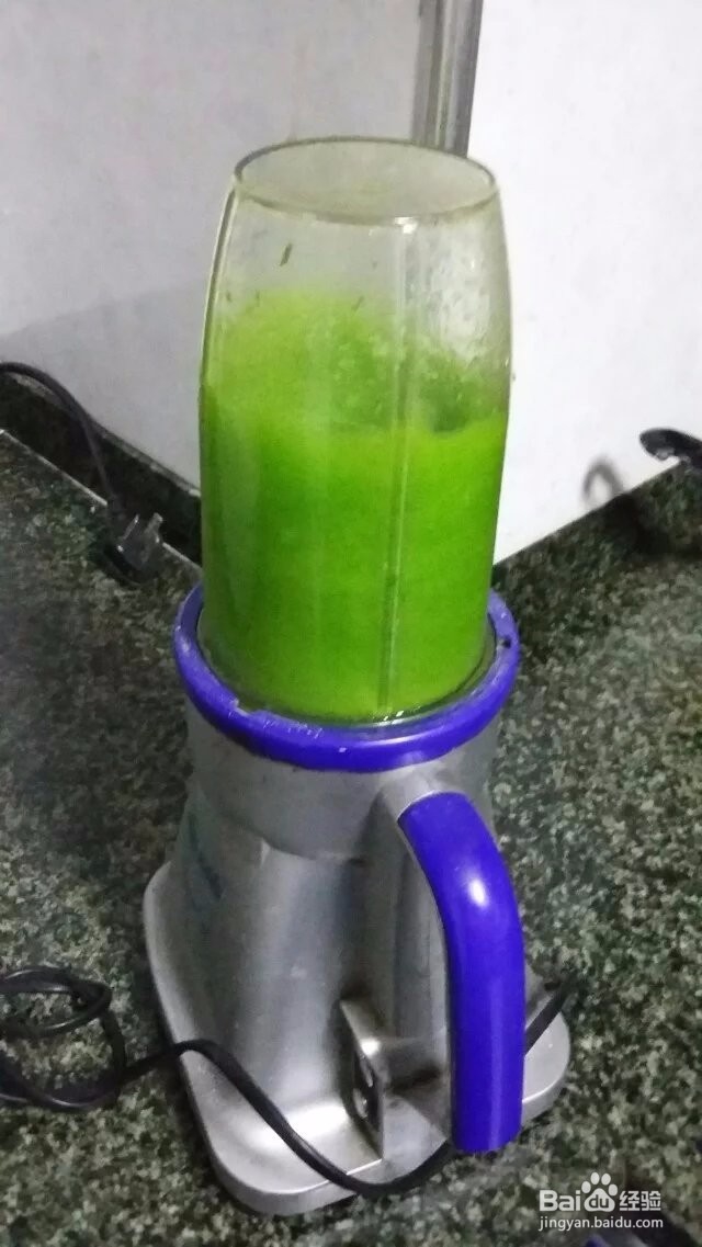 自制麦苗青汁