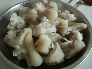 广西甜酸猪脚的做法