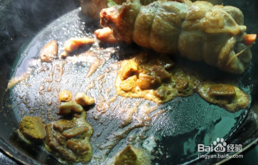 咖喱鸡肉抱抱卷