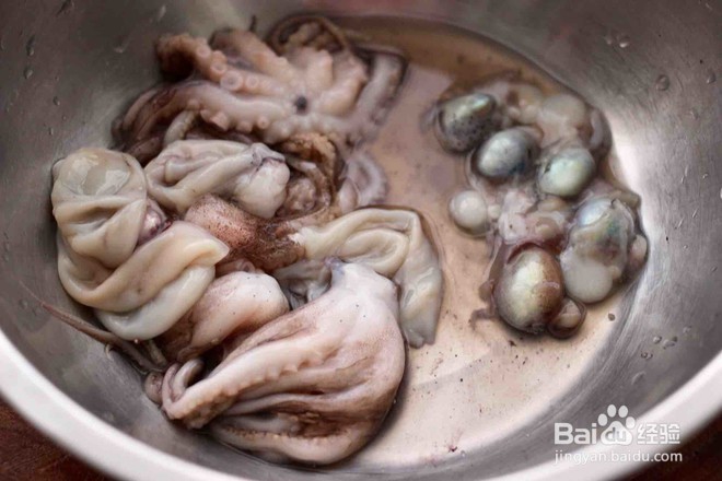 桃花蛸爆莴苣的做法