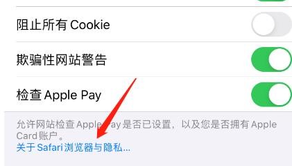 在哪里可以查看到关于Safari浏览器与隐私？