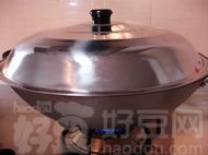 板筋肉炒芥蓝头--做法