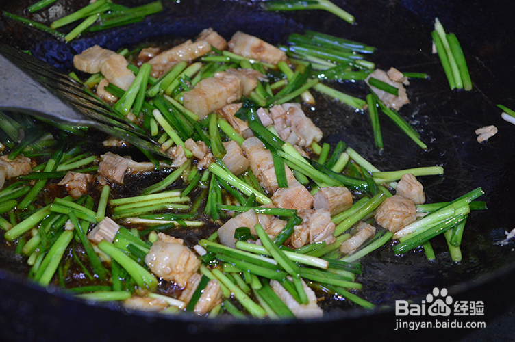 怎么做干豆腐炒韭菜