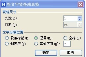 怎么将文本文档内容变成表格