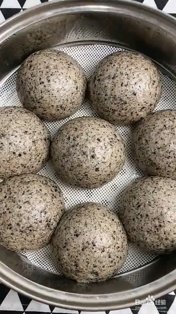 如何制作黑芝麻馒头？
