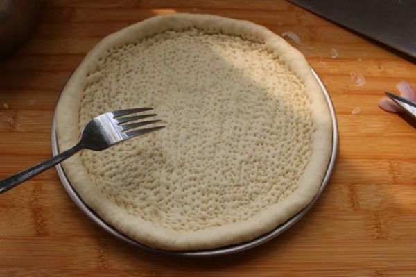 腊肉卷大虾披萨