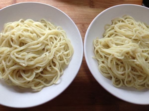 杏鲍菇杂蔬炸酱面