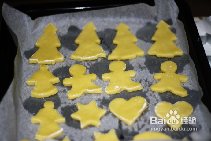 甜脆酥的黄油曲奇饼干